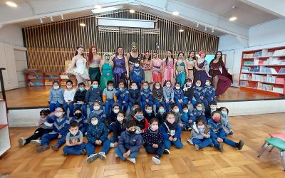 LAS PRINCESAS DE DISNEY LLEGAN VISITAN NUESTRO COLEGIO