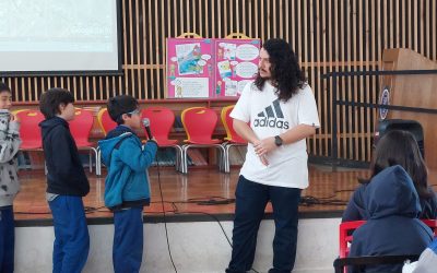 CHARLA DE VOLCANES: Geólogo visita a los Cuartos Básicos