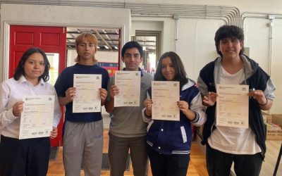 ESTUDIANTES CERTIFICADOS EN IDIOMA INGLÉS
