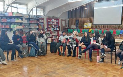 VISITA DE LA AUTORA GLORIA ALEGRIA