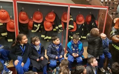 ESTUDIANTES DE KINDER VISITAN MUSEO DE LOS BOMBEROS
