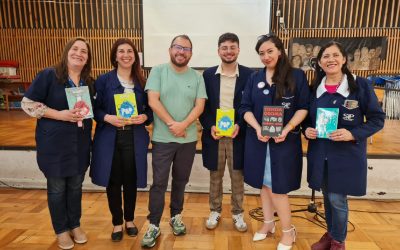 GABRIEL LEÓN, RECONOCIDO DIVULGADOR CIENTÍFICO NACIONAL, VISITA A LOS ESTUDIANTES DEL COLEGIO CLAUDIO MATTE